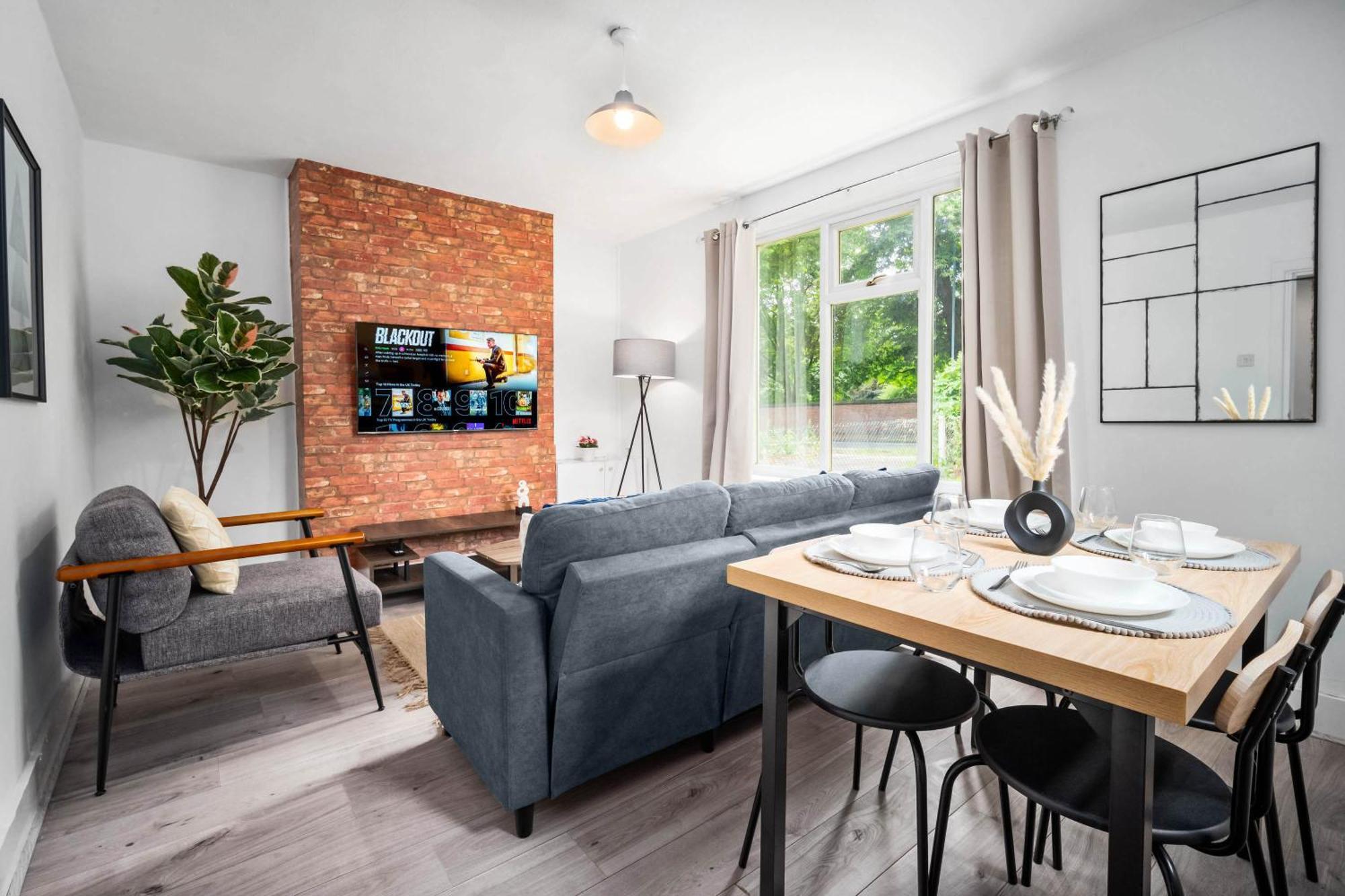 Three Bedroom House - Parking & Garden - Netflix - Wifi - Great Location - 215R Birmingham Exterior foto